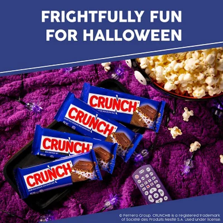 CRUNCH Candy Bars, Full Size, 1.55 Oz., 36 Pk.