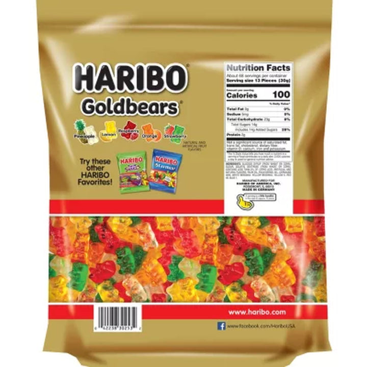 Haribo Gold-Bears Gummi Candy, 4.5 Lbs.
