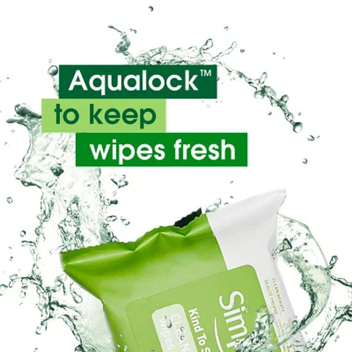 Simple Cleansing Facial Wipes, 25 Ct., 4 Pk.