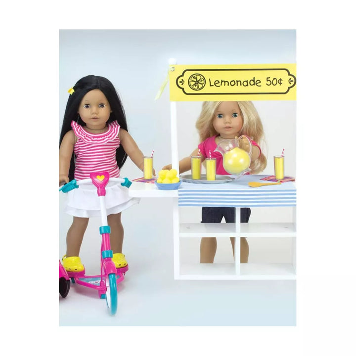 Sophia’S Fresh Lemonade Drink Set with Pitcher for 18" Dolls