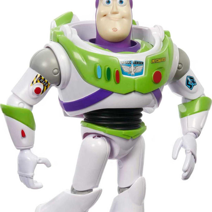 Mattel Disney and Pixar Toy Story Buzz Lightyear Large Action Figure, Posable with Authentic Detail, Toy Collectible, 12 inch Scale