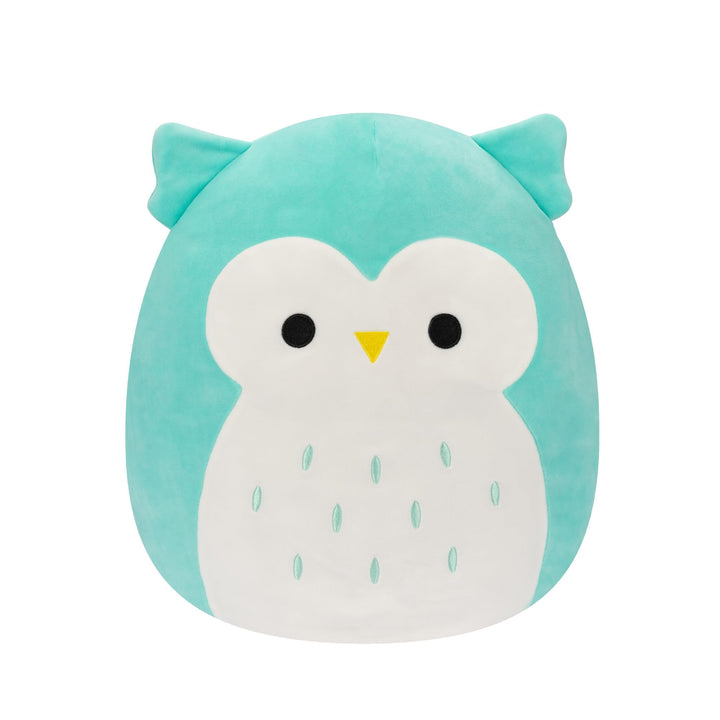 Squishmallows Original 14-Inch Winston Teal Owl - Large Ultrasoft Official Jazwares Plush Multi