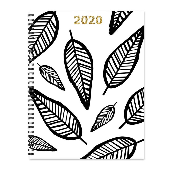 2020 Sketch Leaves Large Weekly Monthly Planner