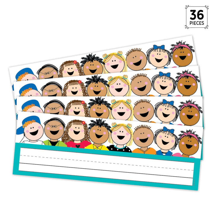 CTP Stick Kids Name Plates Learning Décor for Classroom (Creative Teaching Press 10694)