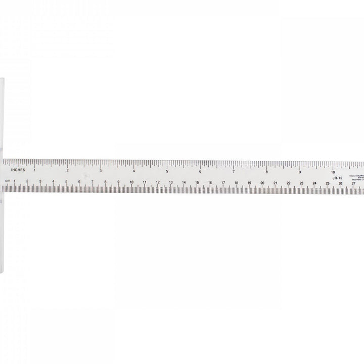 Westcott ?JR-12 Small Plastic T-Square for Drawing, DIY, Crafts, 12In/30cm