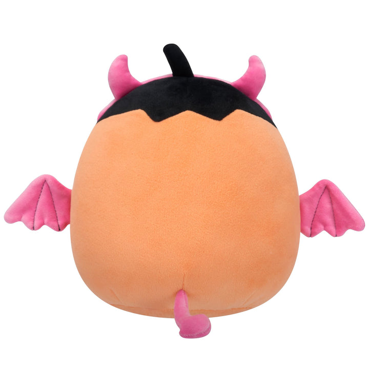 Squishmallows Original 8-Inch Margie Pumpkin in Pink Devil Costume - Official Jazwares Halloween Plush (Little)