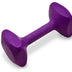 J&J Dog Supplies Obendience Retrieving Dumbell with 2" Ends, 2" Wide Bit and 9/16" Diameter Bit, Purple, X-Small