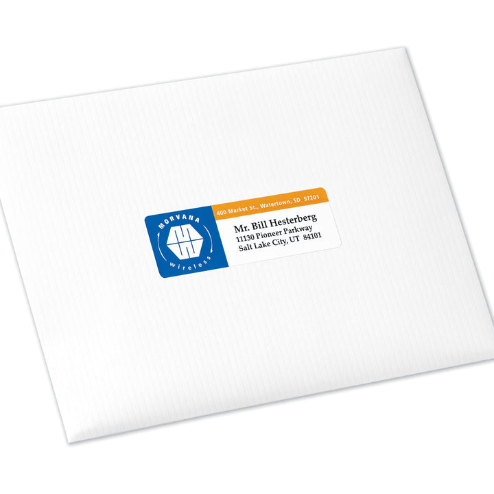 Avery Print-to-The-Edge Printable Address Labels with Sure Feed, 1.25" x 3.75", White, 300 Blank Mailing Labels (06879)