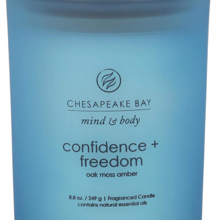 Chesapeake Bay Candle Medium Jar Scented Candle, Serenity + Calm (Lavender Thyme), Home Décor, Orange, Gifting Idea, Burn Time of 50 Hours SRENTY/CALM