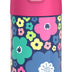 THERMOS FUNTAINER Water Bottle with Straw - 12 Ounce, Mod Flowers - Kids Stainless Steel Vacuum Insulated Water Bottle with Lid FUNTAINER 12 Ounce Bottle