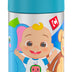 THERMOS FUNTAINER Water Bottle with Straw - 12 Ounce, Cocomelon - Kids Stainless Steel Vacuum Insulated Water Bottle with Lid Licensed Characters