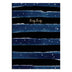 2020 Dark Blue and Black Stripes Medium Monthly Planner