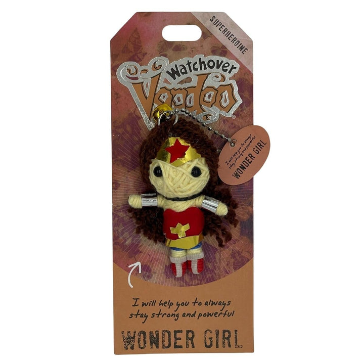 Watchover Voodoo 3-Inch Wonder Girl Keychain - Handcrafted Gift to Bring Good Luck and Positivity Everywhere You Go