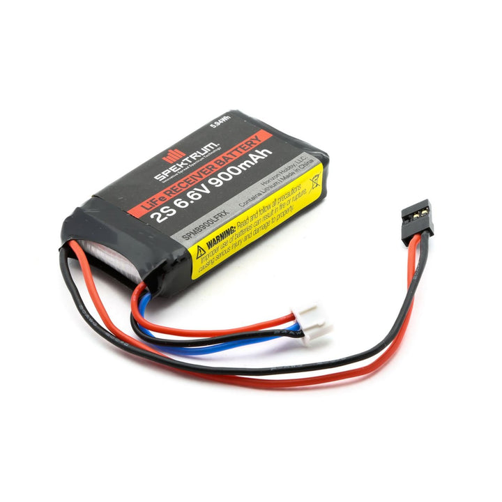 Spektrum 900mAh 2S 6.6V Li-Fe Receiver Battery