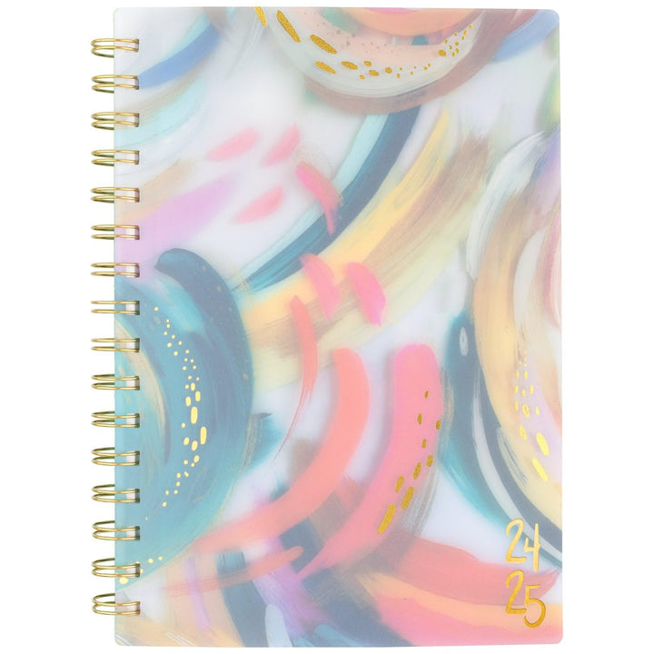 Cambridge Planner 2024-2025 Academic, EttaVee Weekly & Monthly, 5-1/2" x 8-1/2", Small, Glass Brushstroke (EV19-200A) 2024-2025 New Edition