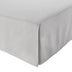 Basics Lightweight Pleated Bed Skirt, King, Light Grey