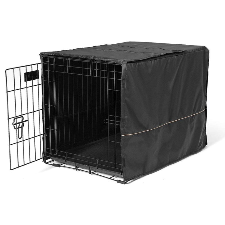 MidWest Privacy Cover Fits Dog Crates, Machine Wash & Dry, Black 30-Inch