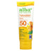 Alba Botanica Facial Sunscreen Lotion, SPF 50, Fragrance Free, 3 Oz