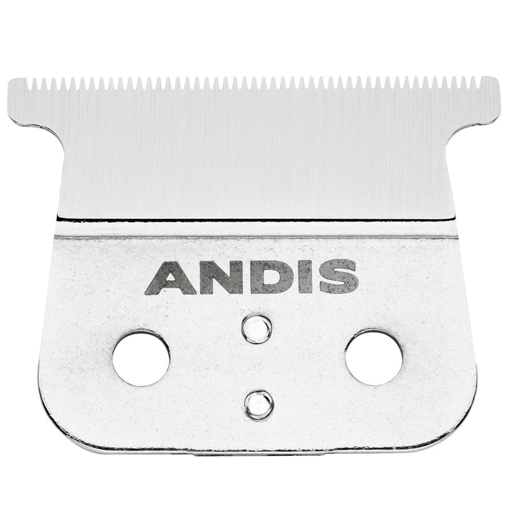 Andis T-Blade Replacement for T-Outliner, GTO, GO, and SLS Trimmers - Close Cutting, Zero Gapped, Silver