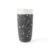 W&P Porter Insulated Tumbler 20 oz | No Metallic Aftertaste Ceramic Coated for Water, Coffee, & Tea | Wide Mouth Vacuum Insulated | Dishwasher Safe, Charcoal Terrazzo