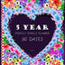 5 YEAR MONTHLY YEARLY PLANNER NO DATES: Agenda 60 Month Weekly Business Personal Management Plan Organizer Appointment Calendar With Federal Holidays USA UK Notebook Logbook