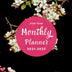 Five Year Monthly Planner 2021-2025 Large Print: Monthly Calendar and Agenda Organizer | Size 8.5x11 inch with Floral Cover