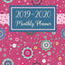 2019-2020 Monthly Planner: Purse Size Planner with Calendar Views & Notes | Monthly Pocket Planner | Bold Floral Print | 16-Month Planner