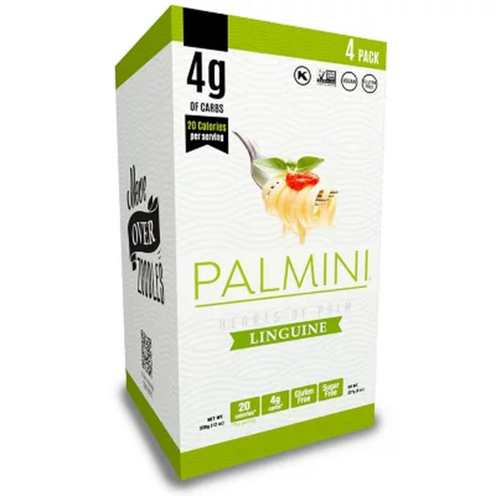 Linguine Hearts of Palm Pasta 4-Pack 12Oz
