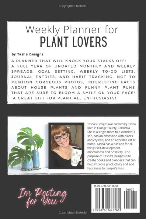 Weekly Planner for Plant Lovers: Weekly and Monthly To-do Lists, Habit Tracking, Goal Setting, and Journal Entries