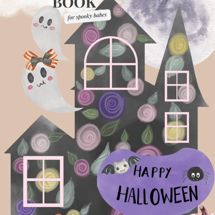 A Coloring Book for Spooky Babes: Happy Halloween