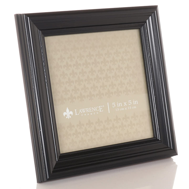 Lawrence Frames Sutter Home Frame, 5x5, Black Picture Frame