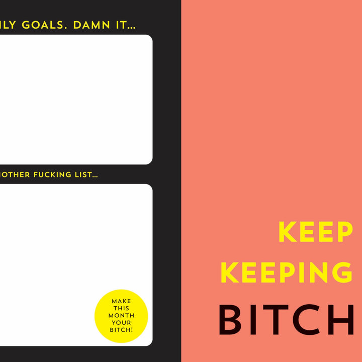 2025 Carpe F*cking Diem Planner: 17-Month Weekly Organizer with Stickers to Get Shit Done Monthly (Thru December 2025) (Calendars & Gifts to Swear By)