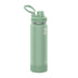 Takeya Actives 24 oz Vacuum Insulated Stainless Steel Water Bottle with Spout Lid, Premium Quality, Cucumber