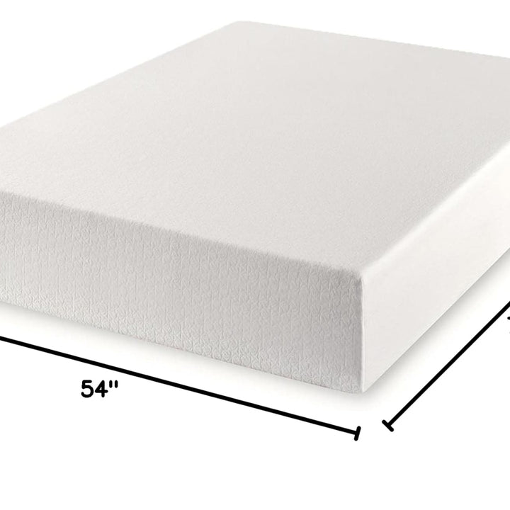 Best Price Mattress 8 Inch Full Mattress Bed-In-A-Box, Green Tea Memory Foam , White