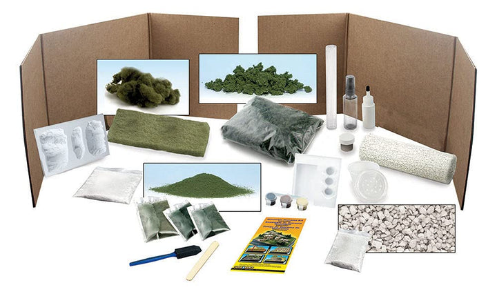 Woodland Scenics Diorama Kit, Mountain