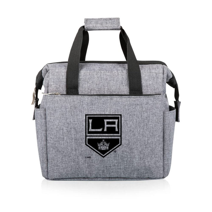 PICNIC TIME NHL Unisex-Adult NHL On the Go Lunch Cooler Los Angeles Kings One Size Heathered Gray