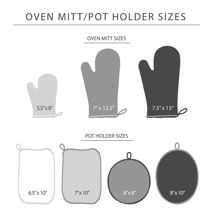 KitchenAid Asteroid Oven Mitt Set, 7"x12.5", Charcoal Grey, 2 Piece