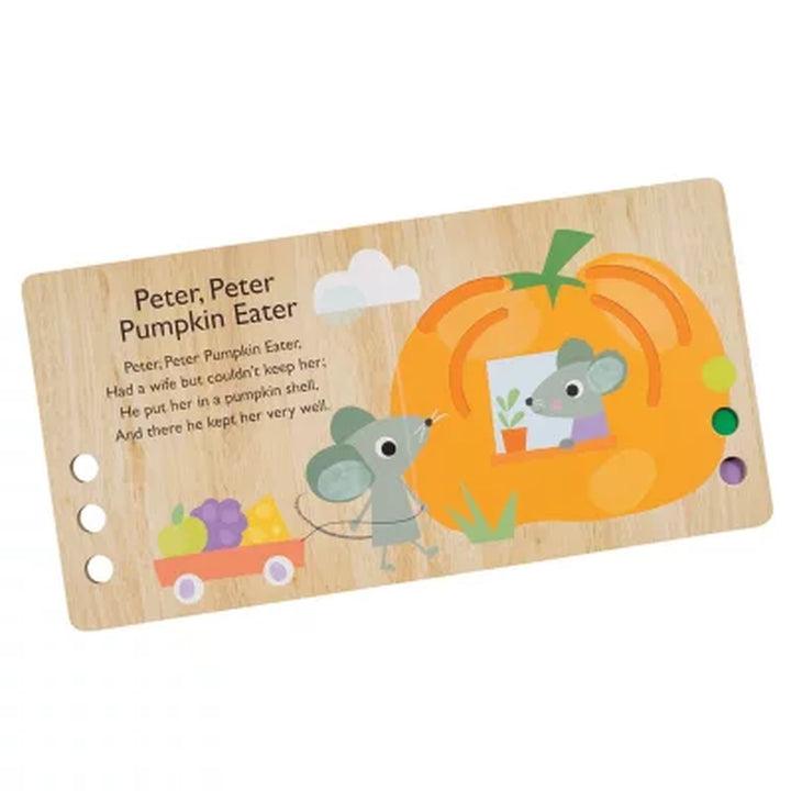 Touch and Trace Nursery Rhymes: Five Little Pumpkins, Board Book