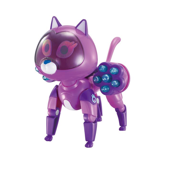 Alpha Group Petronix Defenders Max Mode Pet Kitt-10, Little Purple Cat Figures, with Moveable Joints Kids Toys for Boys and Girls Ages 3 and up Emma