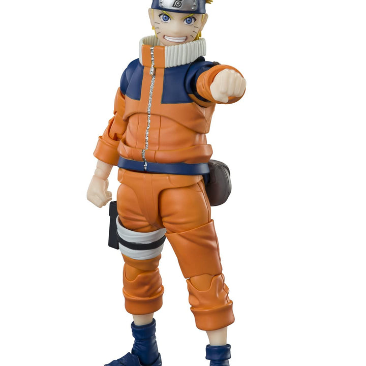 TAMASHII NATIONS - Naruto - Naruto Uzumaki -The No.1 Most Unpredictable Ninja-, Bandai Spirits S.H.Figuarts Action Figure Naruto Uzumaki -the No.1 Most Unpredictable Ninja-