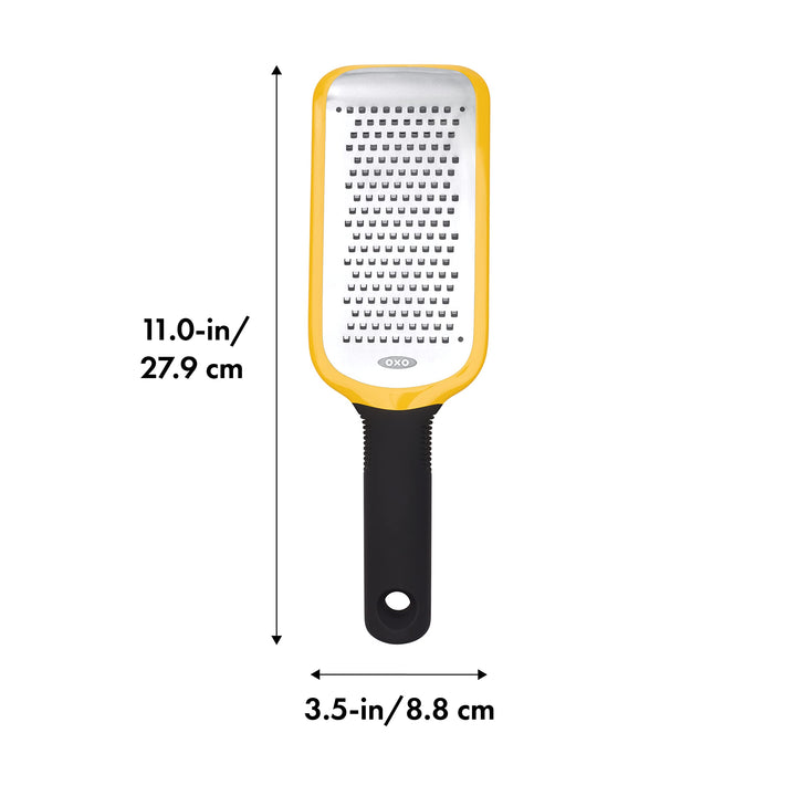 OXO Good Grips Etched Medium Grater, Yellow