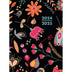 Small Floral Fabric 18-Month Planner, Flexibound