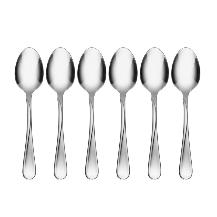 Oneida Flatware Flight, Teaspoons, Stainless Steel, Set of 6