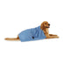 Bone Dry Pet Grooming Towel Collection Absorbent Microfiber X-Large, 41x23.5", Striped Blue