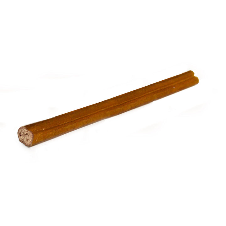 Cadet Bully Hide Sticks for Dogs - All-Natural Bully Stick & Beef Hide Dog Chews - Long Lasting Bully Sticks Alternative Made with 2 Ingredients - Dog Chews for Aggressive Chewers, Large (7 Count) 7 Count