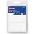 Avery Multi-Use Permanent Labels, 1.5" x 2.75", White, Non-Printable, 76 Blank Labels Total (6117) 1.5 x 2.75 Inches