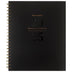 AT-A-GLANCE 2025 Planner, Weekly & Monthly, 8-1/2" x 11", Large, Signature Lite, Black (YP905L0525)