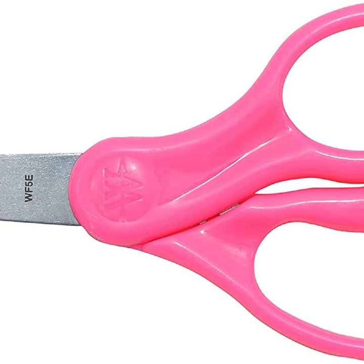 Westcott Right- & Left-Handed Scissors For Kids, 5’’ Pointed Safety Scissors, Assorted, 12 Pack (13141)