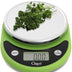 Ozeri Pronto Digital Multifunction Kitchen and Food Scale, Black on Lime