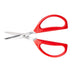 Joyce Chen Original Unlimited Kitchen Scissors All Purpose Dishwasher Safe Kitchen Shears With Comfortable Handles, Red